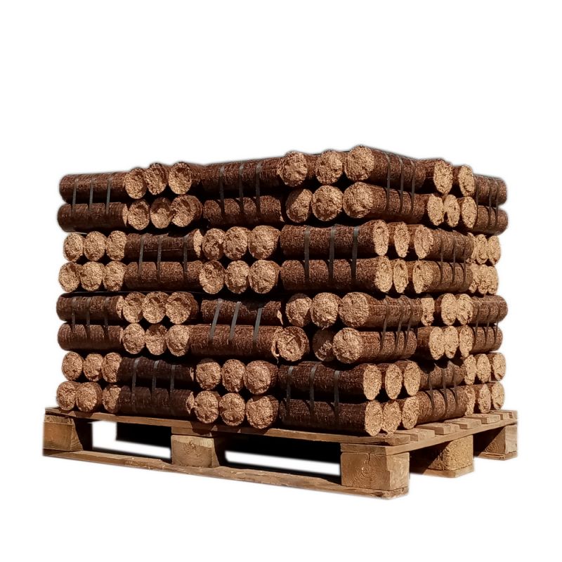 ZHUTNĚNÉ DŘEVO – TVRDÉ + MĚKKÉ DŘEVO – PALETA 960 KG