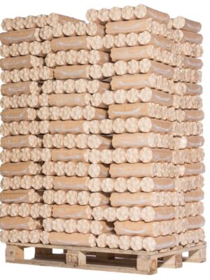 ZHUTNĚNÉ DŘEVO – MĚKKÉ DŘEVO – PALETA 960 KG
