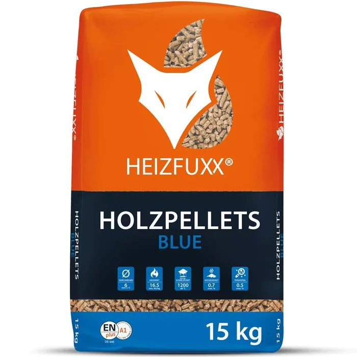 HEIZFUXX modré pelety EN+ A1 –