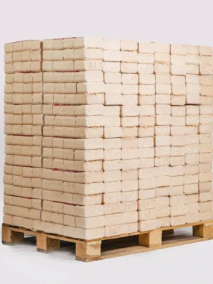 Brikety ze 100% měkkého dřeva – paleta 960 kg