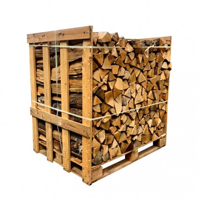 SMĚS TVRDÉHO DŘEVA – PŮL PALETY – 25 CM – 1 M3 PALETA – 1,5 STERY