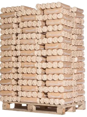 Zhutněné dřevo – 100% měkké dřevo – paleta 960 kg